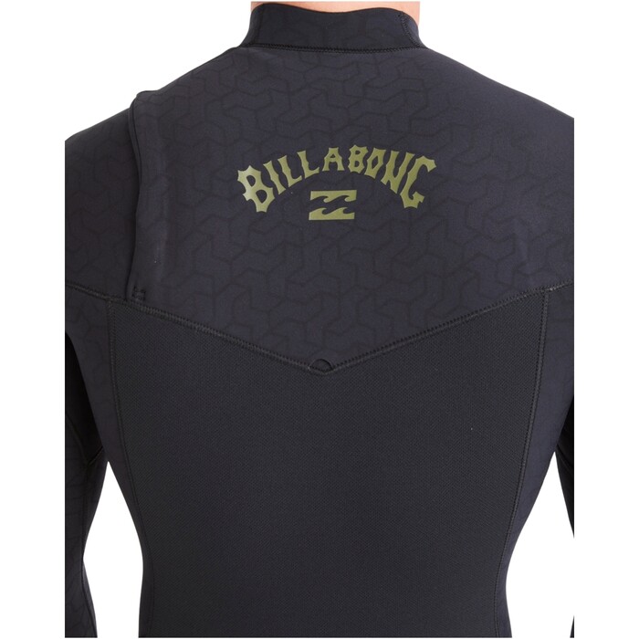 2024 Billabong Mens Revolution Natural 3/2mm Zip Free Wetsuit ABYW100229 - Black